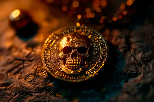 Piarte Coin - Demons & Saints RPG Rare Currency